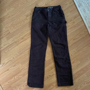 EUC Women’s Carhartt Original Fit Pants. Sz 4 Tall.